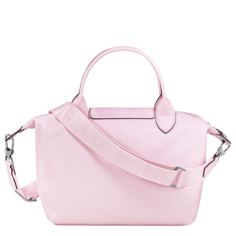 Le Pliage Xtra S Handbag , Petal Pink - Leather  - View 4 of  6