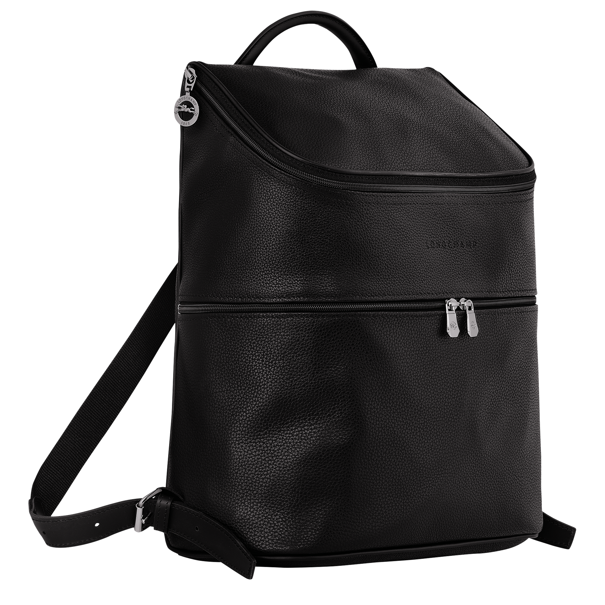 Le Foulonn&eacute; Backpack, Black