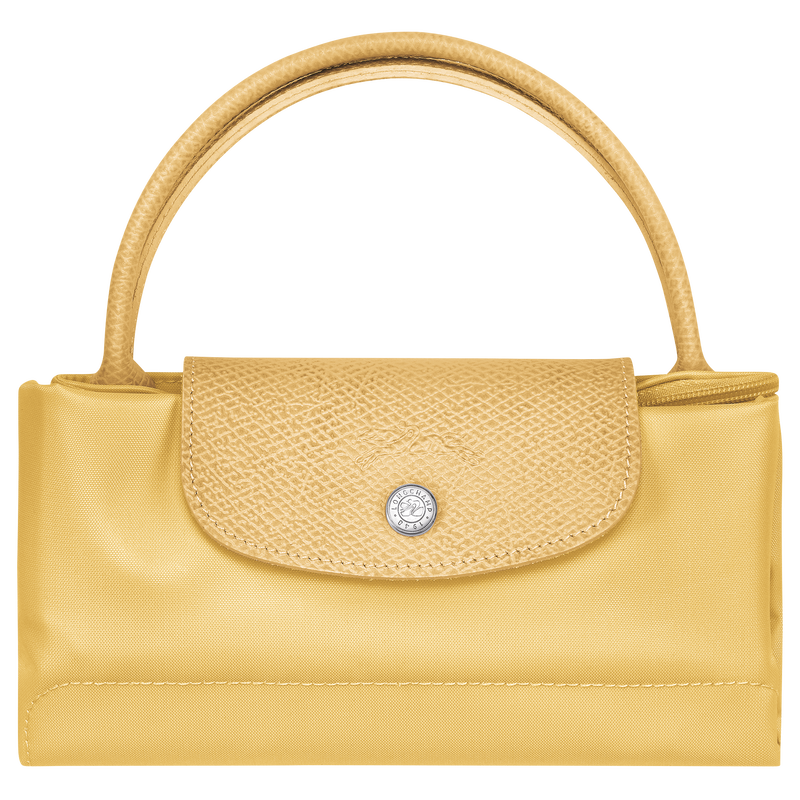 Le Pliage Green S Handbag , Wheat - Recycled canvas  - View 6 of  6
