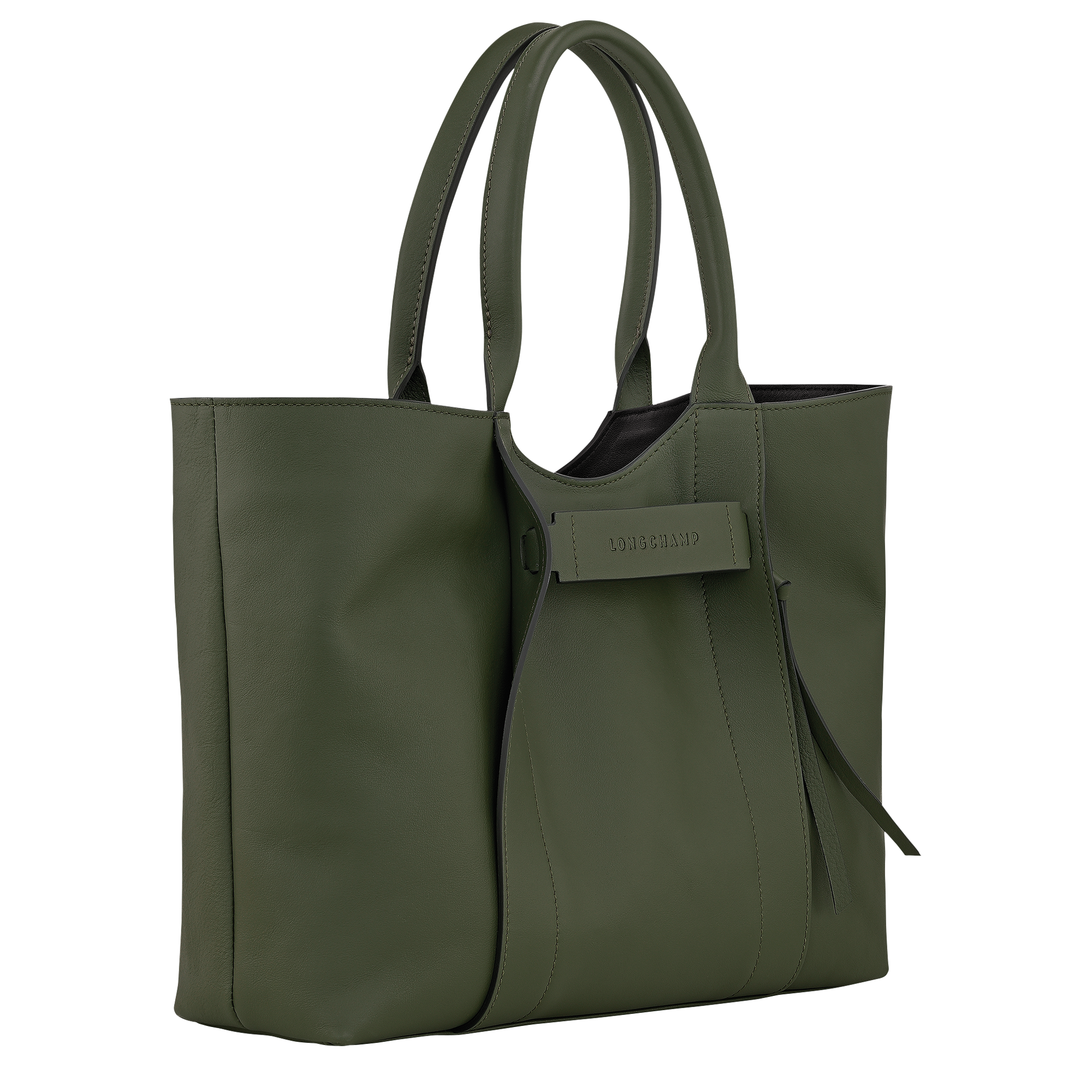 Longchamp 3D Shoulder bag L, Khaki