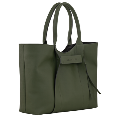 Longchamp 3D Shoulder bag L, Khaki