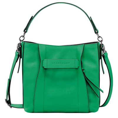 Longchamp 3D S Crossbody bag Green - Leather | Longchamp SE