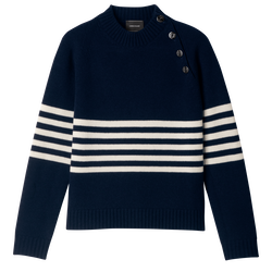 Sweater , Navy - Knit