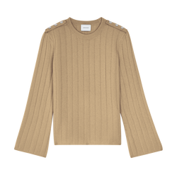 Sweater , Sand - Knit