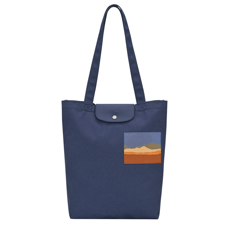 Caroline H&eacute;lain x Longchamp M Tote bag , Thistle - Canvas  - View 1 of 5