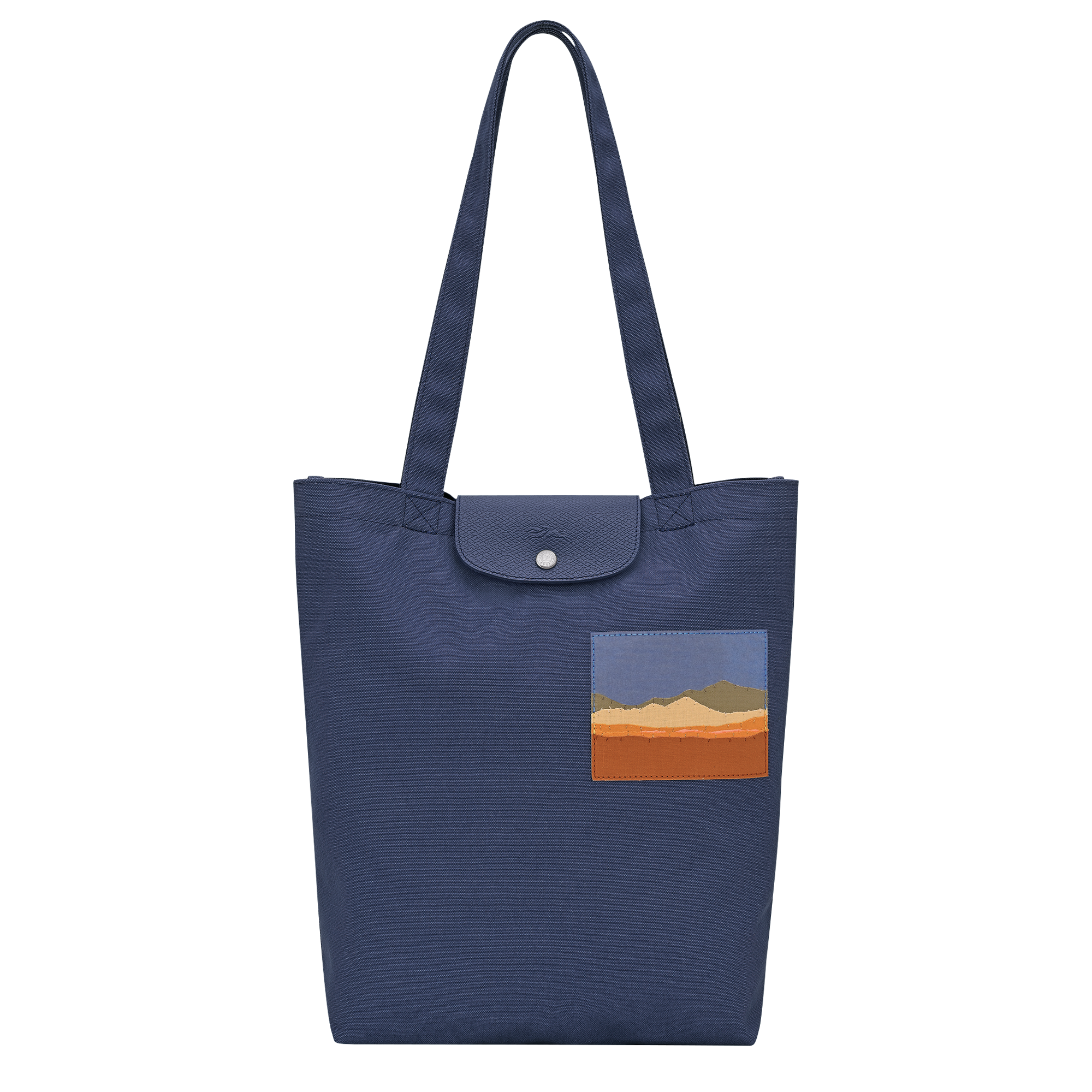 Caroline Hélain x Longchamp M Tote bag Thistle - Canvas | Longchamp US Caroline Hélain x Longchamp M Tote bag Thistle - Canvas | Longchamp US