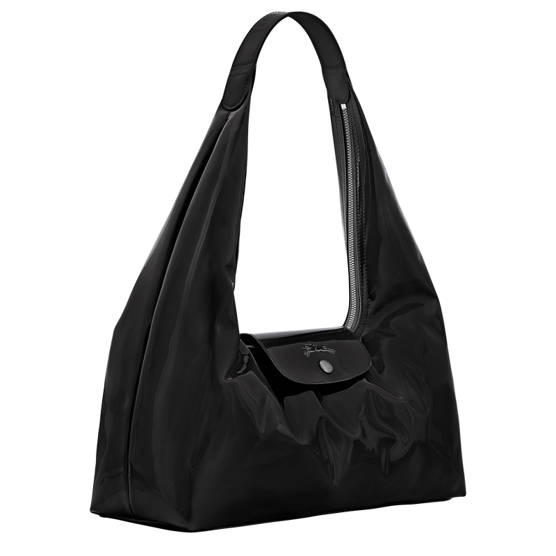 Le Pliage Xtra Bolso de hombro L , Cuero - Negro  - Vista 2 de 3