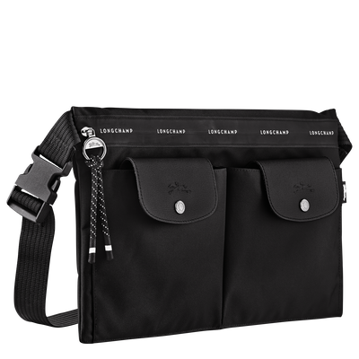 Le Pliage Energy Borsa a tracolla L,  Nero