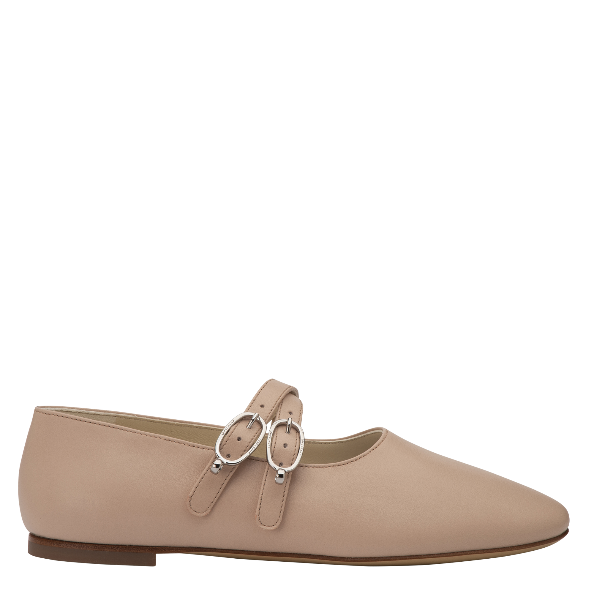 Le Foulonn&eacute; Ballerinas, Creme