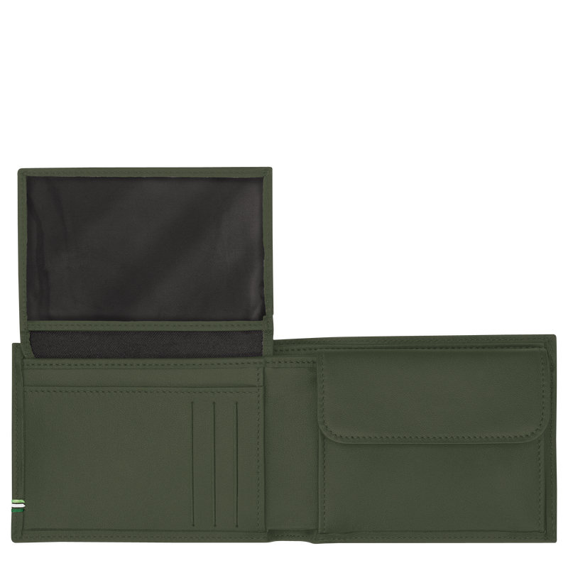 Longchamp sur Seine Cartera , Cuero - Caqui  - Vista 3 de 3