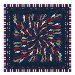 シルクスカーフ 70X70cm