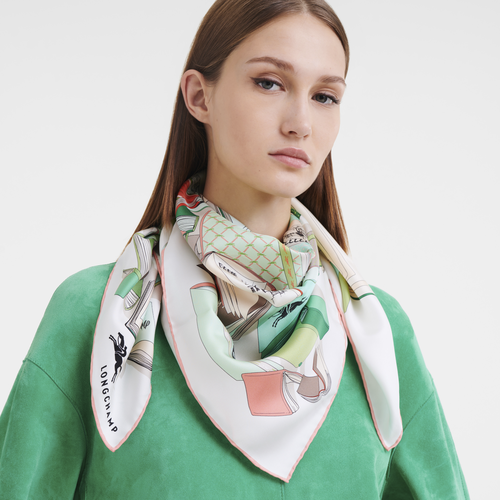 Silk scarf 90 Spring/Summer 2023 Collection Celadon (50612SOI282