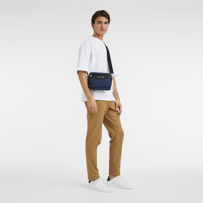 Le Pliage Energy S Camera bag , Navy - Recycled canvas  - View 2 of 4