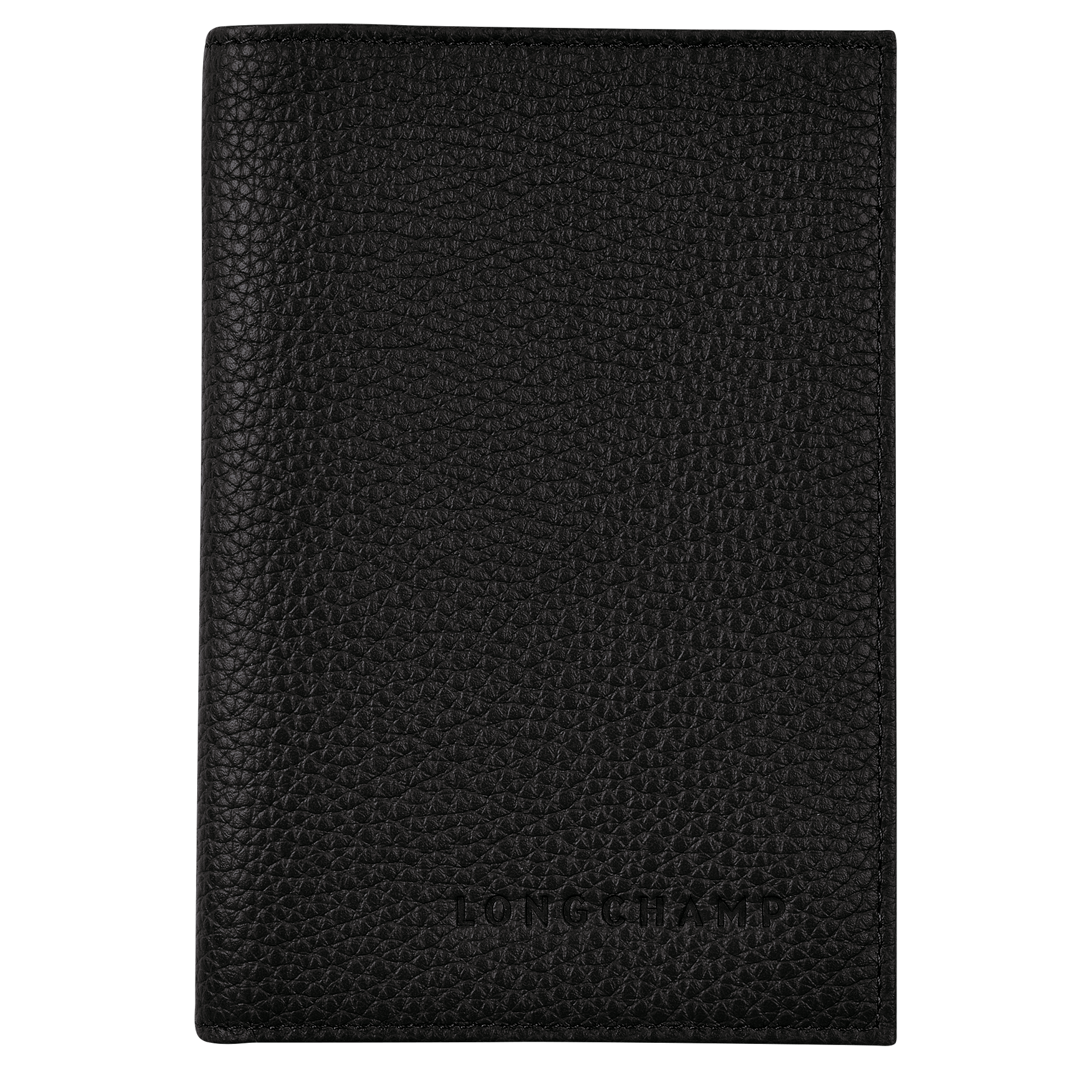 Le Foulonné Passport cover, Black