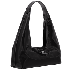 Le Pliage Xtra M Shoulder bag , Black - Leather