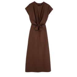 Dress , Chocolate - Popelin