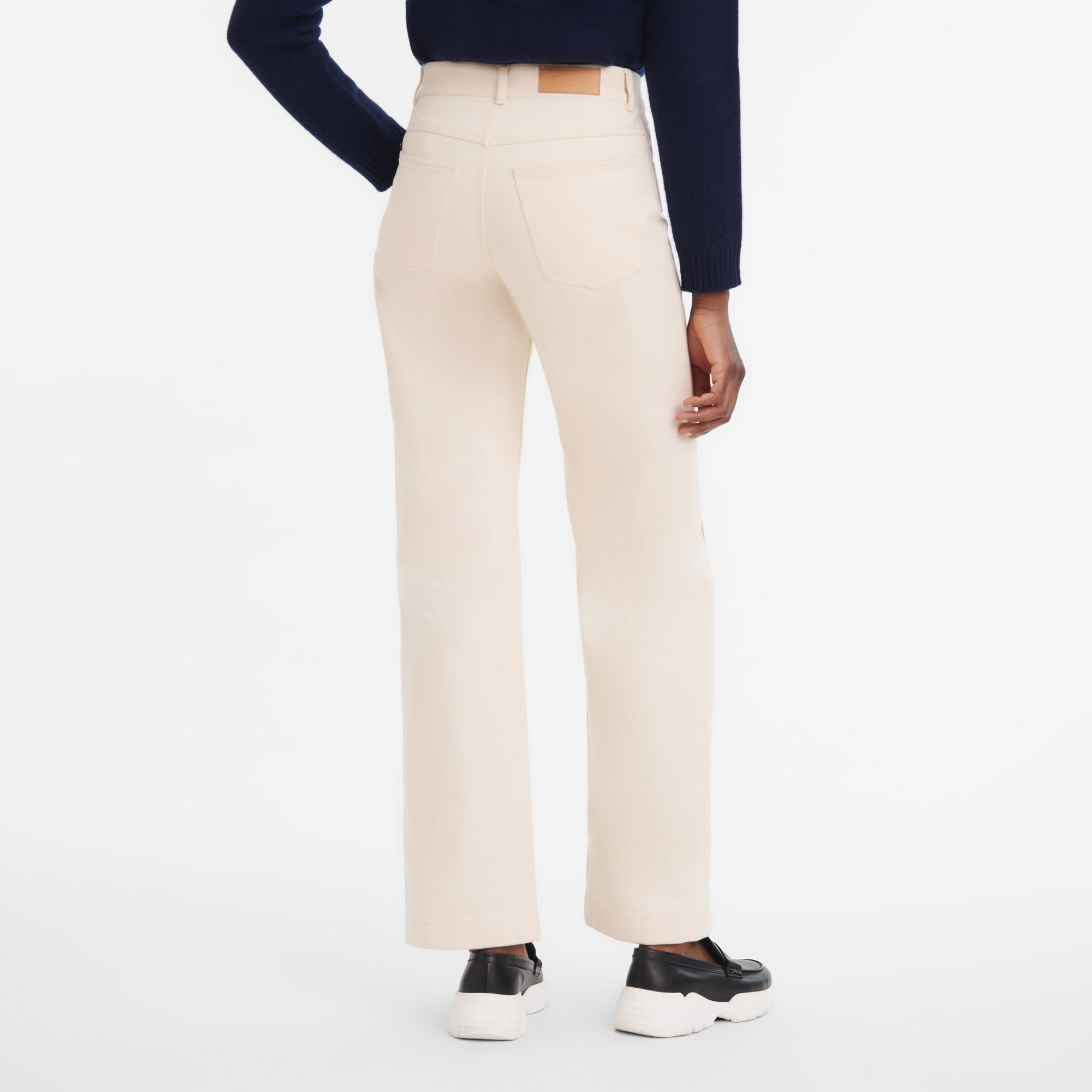 null Pantalon, Ecru
