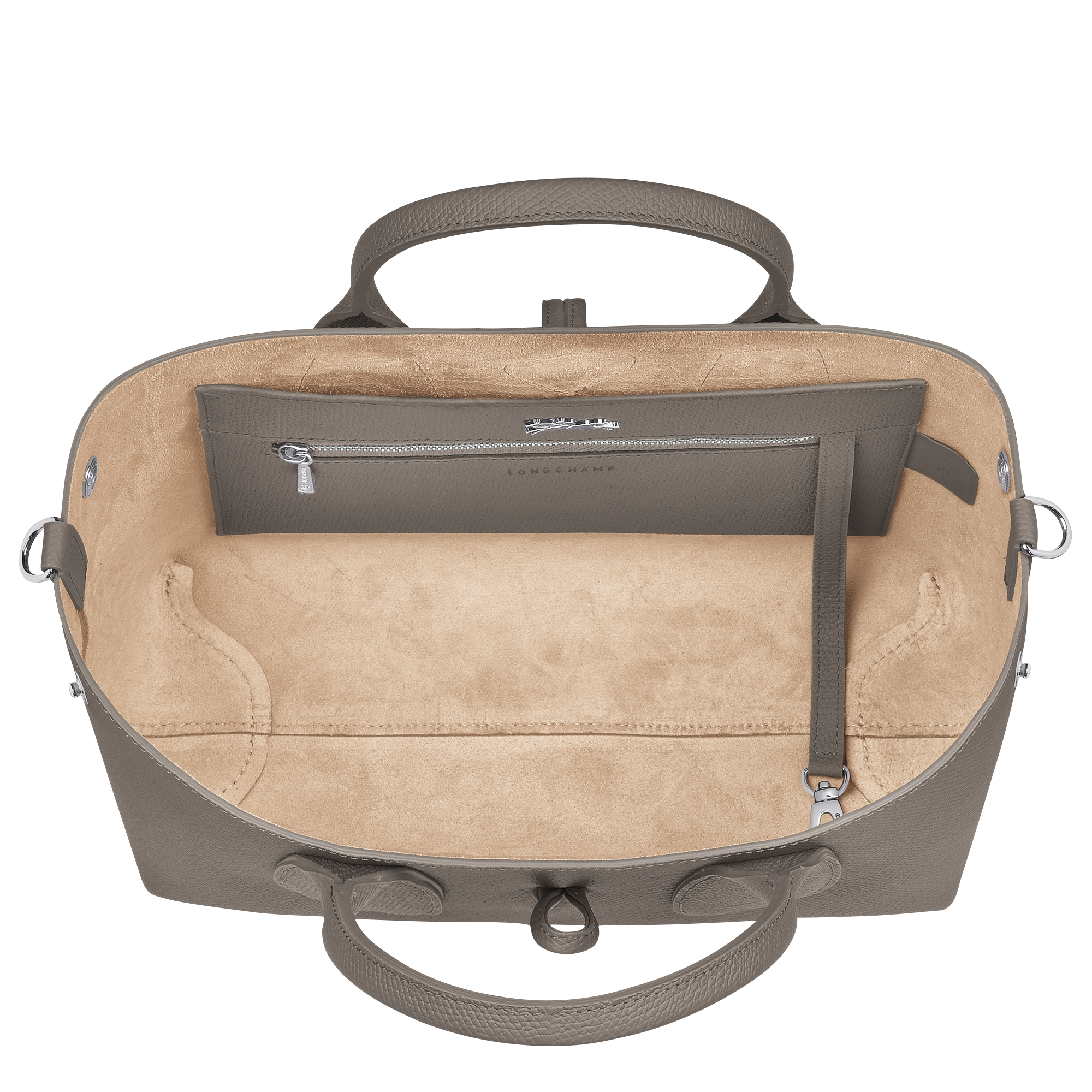 Roseau Handtasche M, Turteltaube