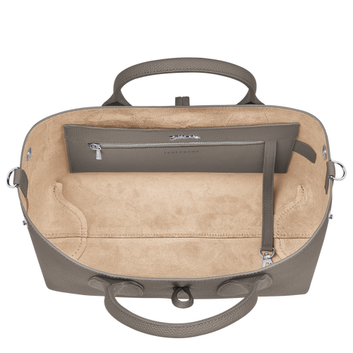 Handtasche M Roseau , Leder - Turteltaube - Ansicht 5 von 5