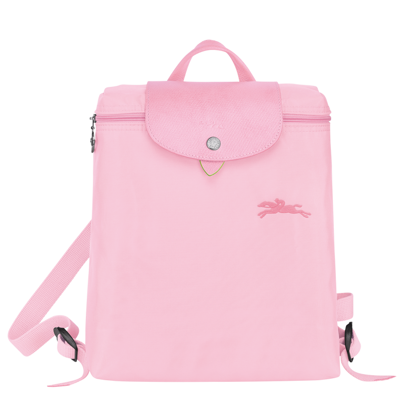 Le Pliage Green M Backpack , Pink - Recycled canvas  - View 1 of  5