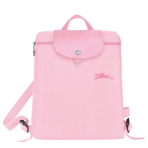 Le Pliage Green M Backpack , Pink - Recycled canvas - View 1 of 5