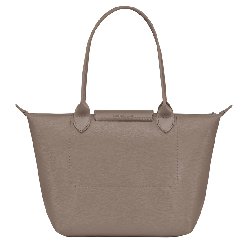 Le Pliage City M Tote bag , Taupe - Canvas  - View 4 of 4