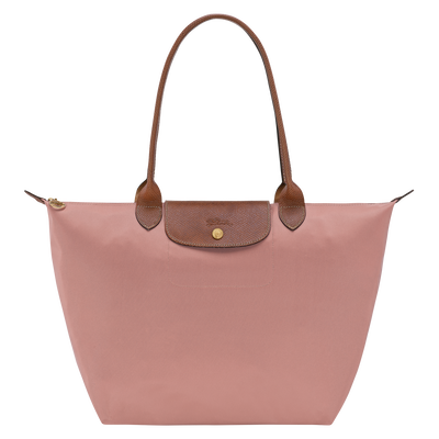 Shopper L Le Pliage Original , Recyceltes Canvas - Rosa Tee