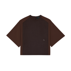 Top , Flanela - Castanho mocha