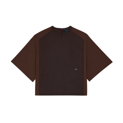 Top , Flanelle - Moka