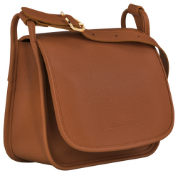 Le Foulonné Crossbody bag S, Caramel