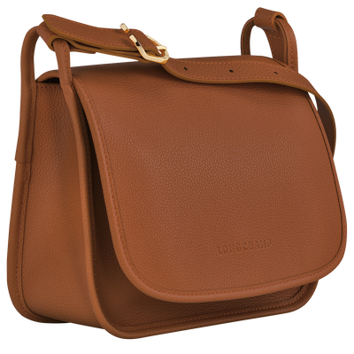 Umhängetasche M Le Foulonné Leder - Caramel | Longchamp AT