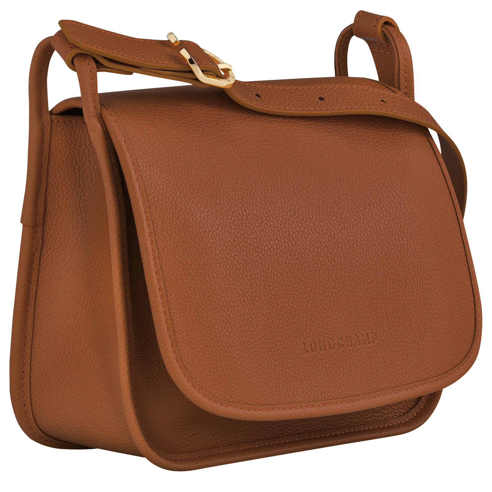 Sac longchamp top foulonné besace