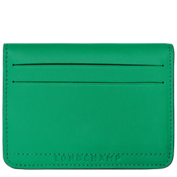 Le Pliage Xtra 卡片夾 , 綠色 - 皮革
