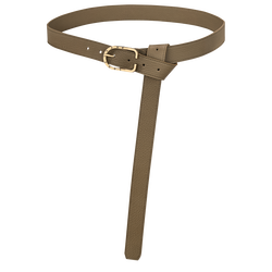 Archive Ladies' belt , Olive - Leather