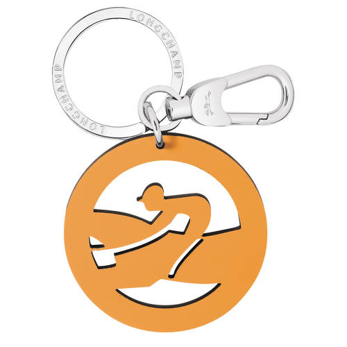 Schlüsselanhänger Box-Trot , Leder - Apricot - Ansicht 1 von 1