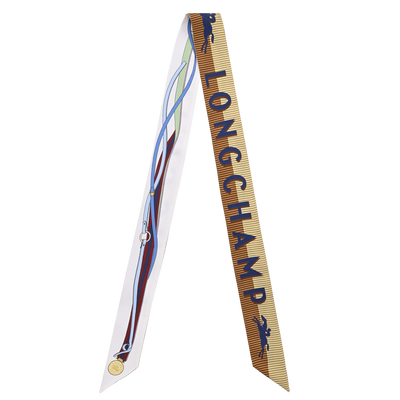 A Toute Allure Headband , Ivory - Silk