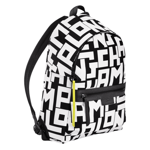 Sac à dos, Noir/Blanc Vue 3 de Sac à dos, Noir/Blanc, hi-res