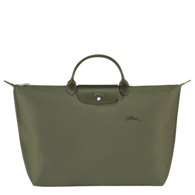 Le Pliage Green Bolsa de viaje L , Lona reciclada - Bosque