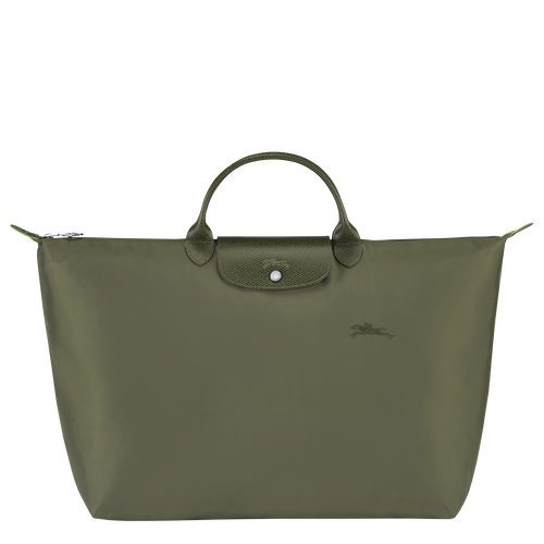 Le Pliage Green Bolsa de viaje S , Lona reciclada - Bosque - Vista 1 de 6