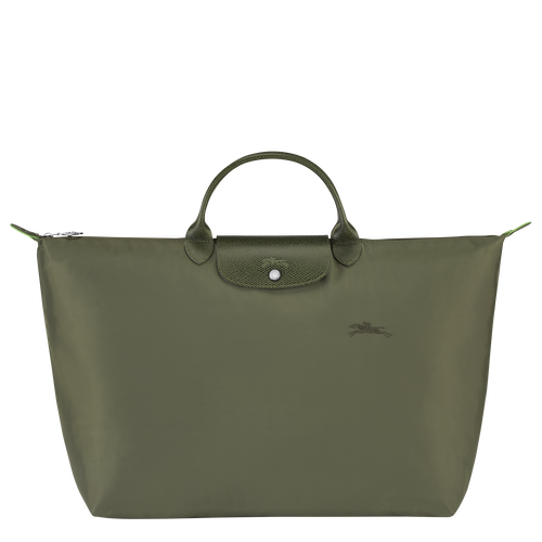Le Pliage Green S Travel bag , Forest - Recycled canvas - View 1 of  6