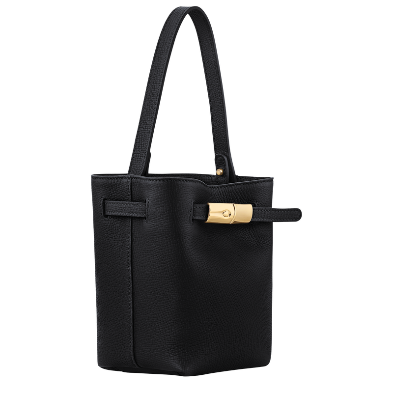 Beuteltasche XS Le Smart , Leder - Schwarz  - Ansicht 2 von 5