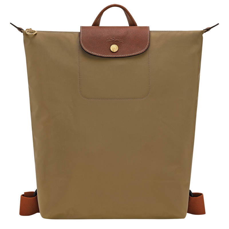 Le Pliage Original M Backpack , Olive - Recycled canvas  - View 1 of 6