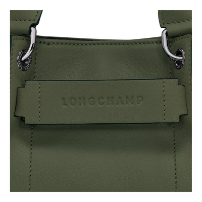 Longchamp 3D Handtasche XS, Khaki
