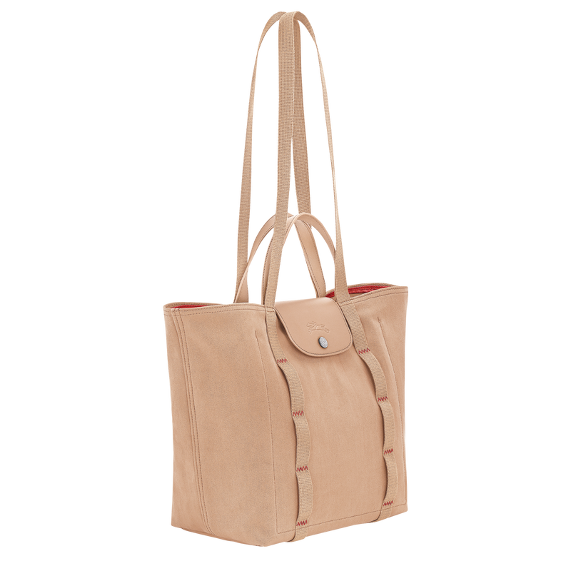 Shopping bag M Le Pliage Collection , Tela - Beige  - View 3 of  5