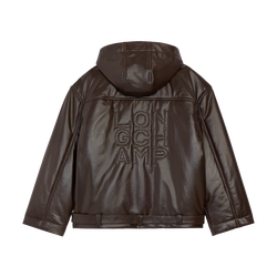 Jacket , Mocha - Leather
