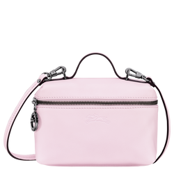 Le Pliage Xtra 斜揹袋 XS , 玫瑰粉色 - 皮革