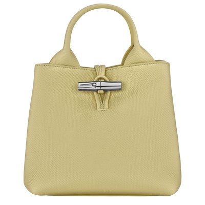Le Roseau S Handbag , Pistachio - Leather