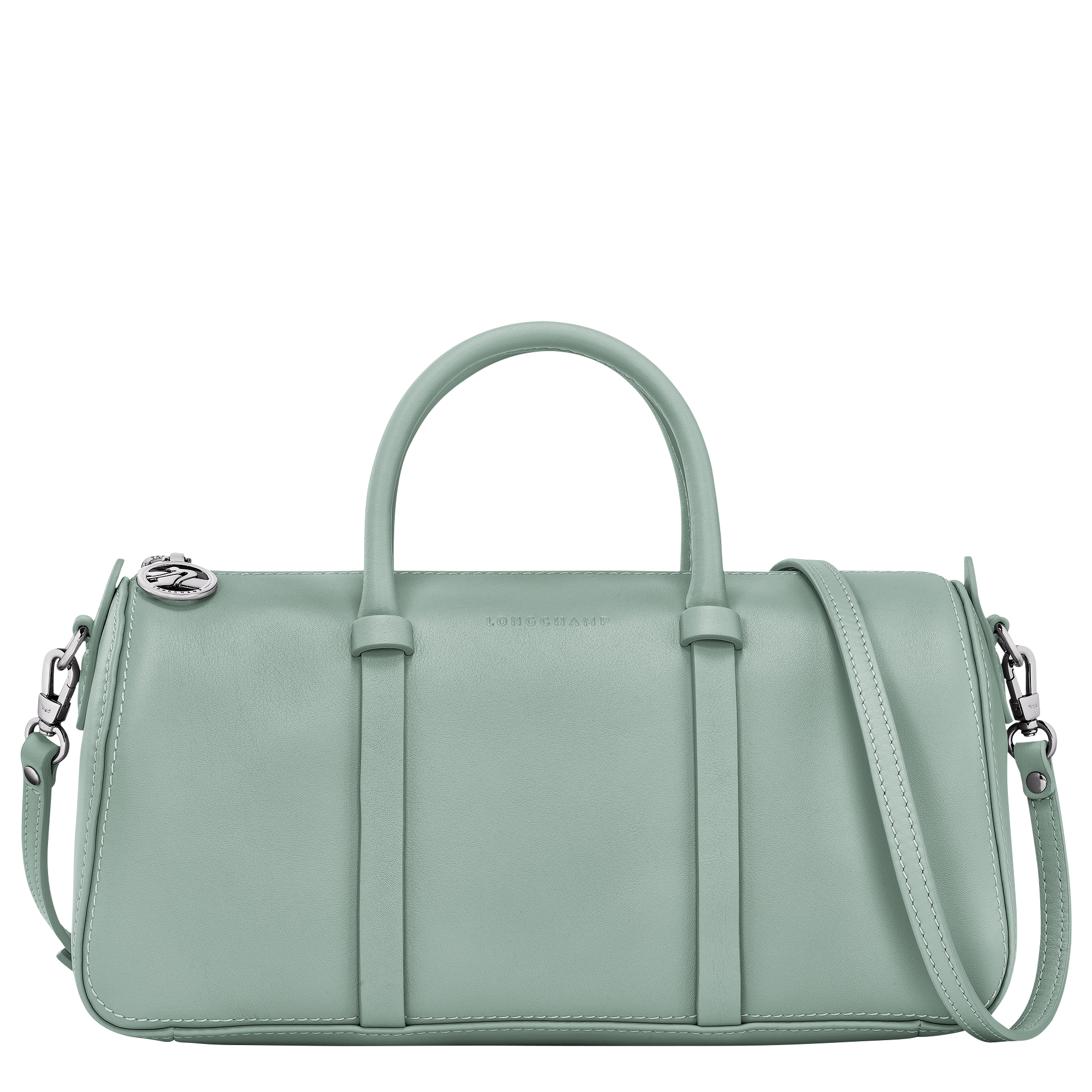 Handtasche M Daylong Leder - Seladongrün | Longchamp DE