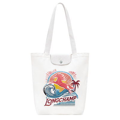 Sac cabas M Le Pliage Collection , Toile - Rainbow