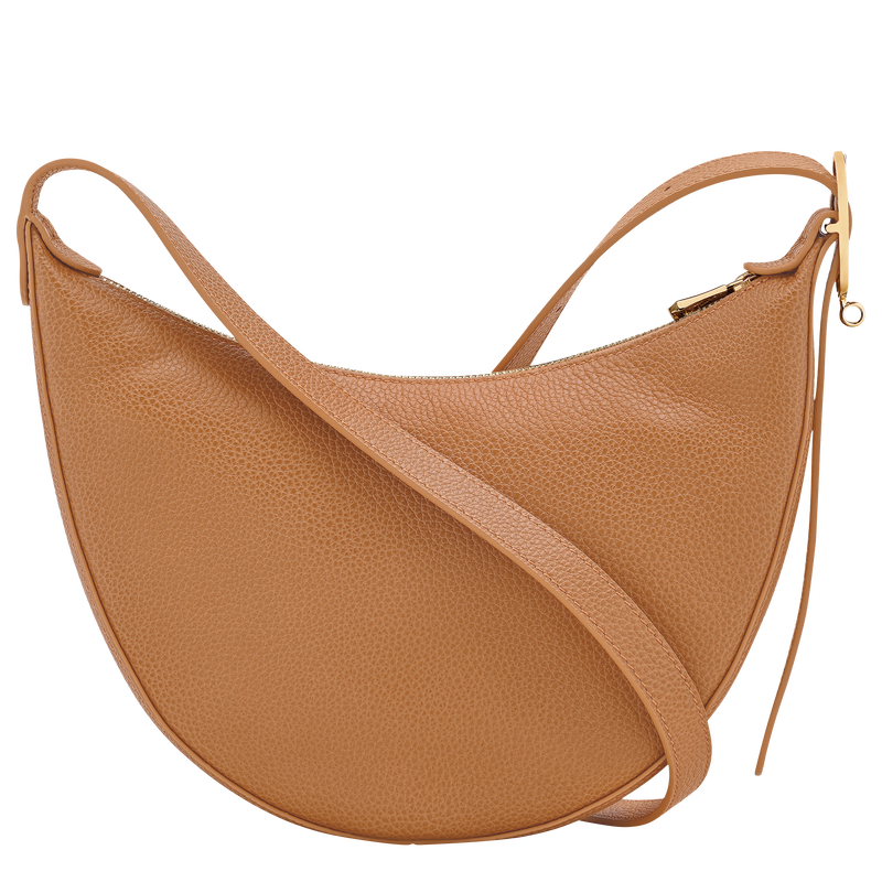 Le Foulonn&eacute; S Crossbody bag , Pecan - Leather  - View 4 of  7